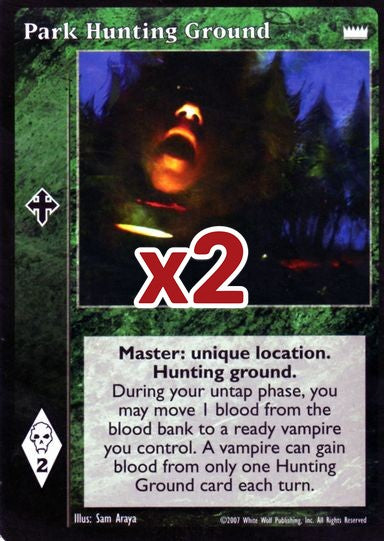 Park Hunting Ground [LotN set] - VTES CCG