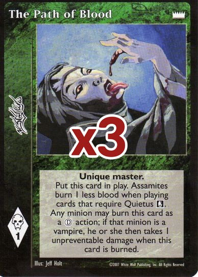 The Path of Blood [LotN set] - VTES CCG