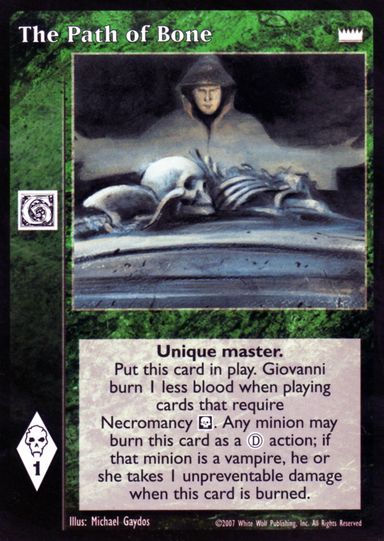 The Path of Bone [LotN set] - VTES CCG