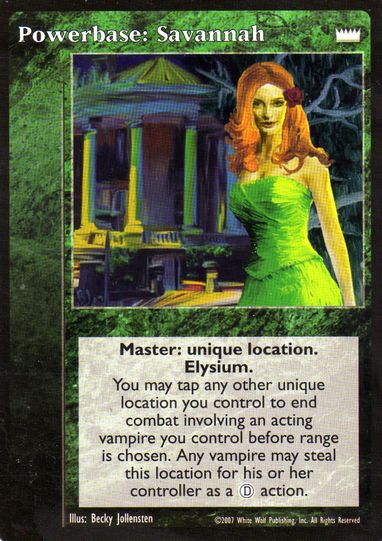 Powerbase: Savannah [LotN set] - VTES CCG