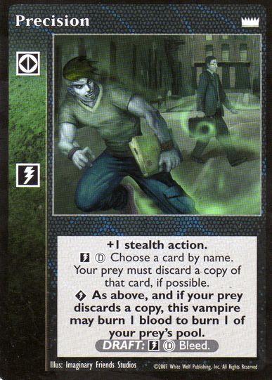 Precision [LotN set] - VTES CCG