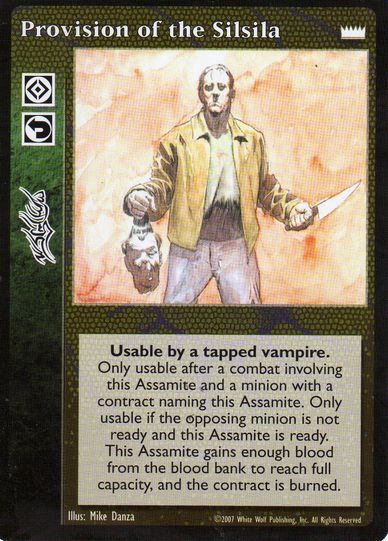 Provision of the Silsila [LotN set] - VTES CCG