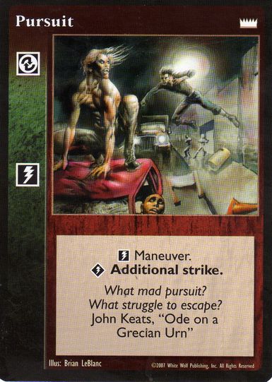 Pursuit [LotN set] - VTES CCG