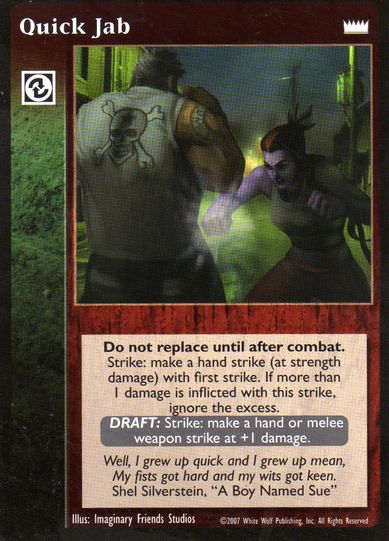 Quick Jab [LotN set] - VTES CCG