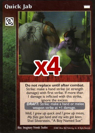 Quick Jab [LotN set] - VTES CCG