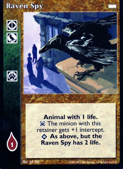 Raven Spy [LotN set] - VTES CCG