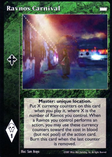 Ravnos Carnival [LotN set] - VTES CCG