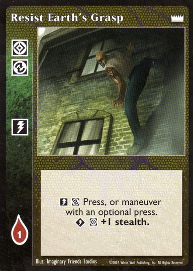 Resist Earth's Grasp [LotN set] - VTES CCG