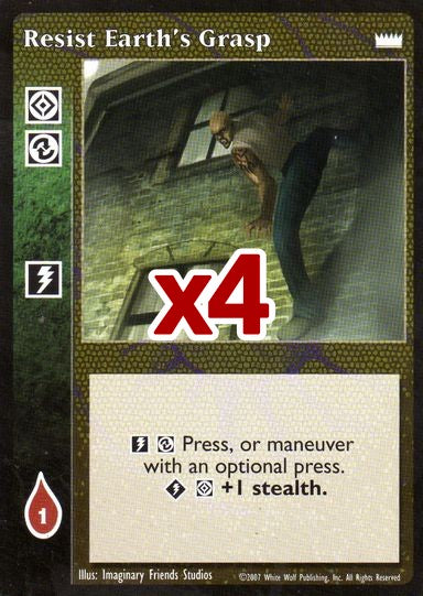 Resist Earth's Grasp [LotN set] - VTES CCG