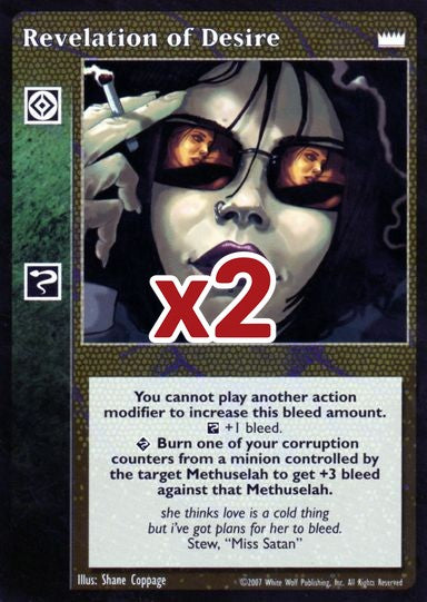 Revelation of Desire [LotN set] - VTES CCG