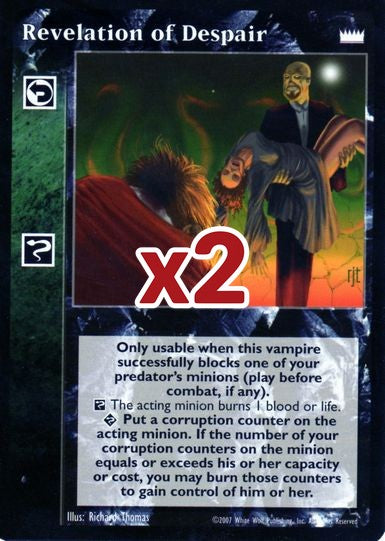 Revelation of Despair [LotN set] - VTES CCG