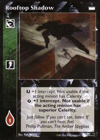 Rooftop Shadow [LotN set] - VTES CCG