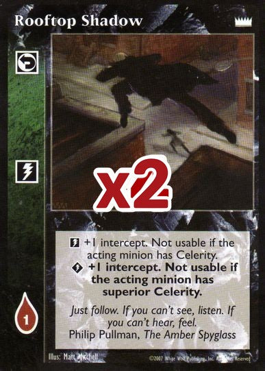 Rooftop Shadow [LotN set] - VTES CCG