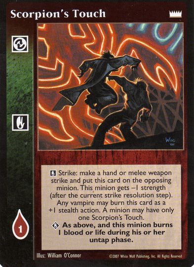 Scorpion's Touch [LotN set] - VTES CCG