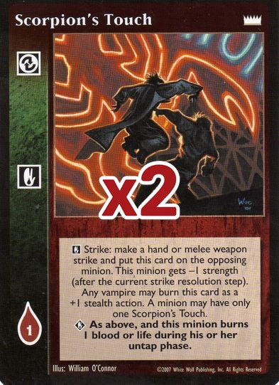 Scorpion's Touch [LotN set] - VTES CCG