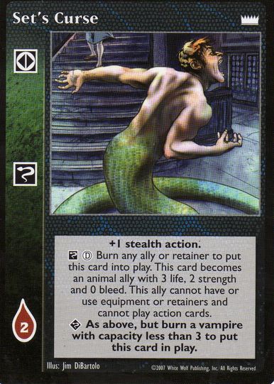 Set's Curse [LotN set] - VTES CCG