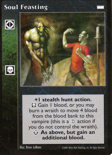 Soul Feasting [LotN set] - VTES CCG
