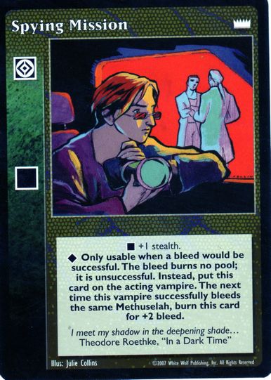 Spying Mission [LotN set] - VTES CCG
