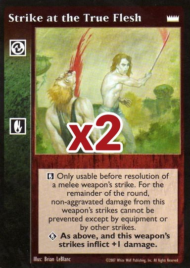Strike at the True Flesh [LotN set] - VTES CCG