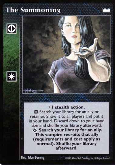 The Summoning [LotN set] - VTES CCG