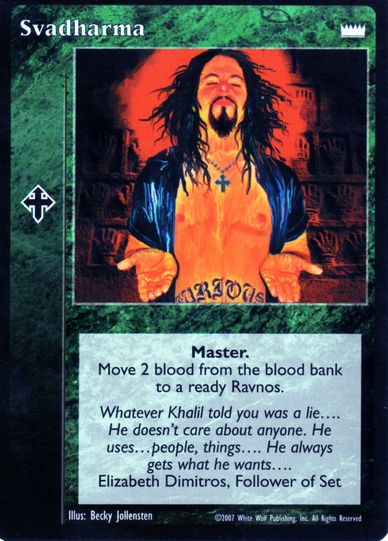 Svadharma [LotN set] - VTES CCG
