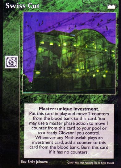 Swiss Cut [LotN set] - VTES CCG