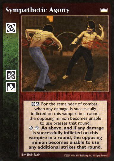 Sympathetic Agony [LotN set] - VTES CCG