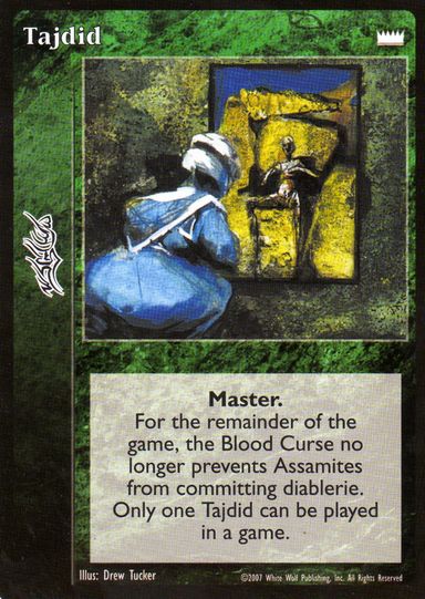 Tajdid [LotN set] - VTES CCG