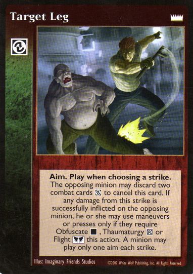 Target Leg [LotN set] - VTES CCG