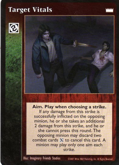 Target Vitals [LotN set] - VTES CCG
