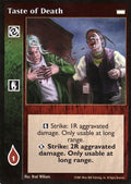 Taste of Death [LotN set] - VTES CCG
