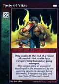 Taste of Vitae [LotN set] - VTES CCG