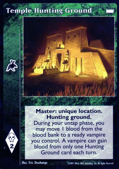 Temple Hunting Ground [LotN set] - VTES CCG
