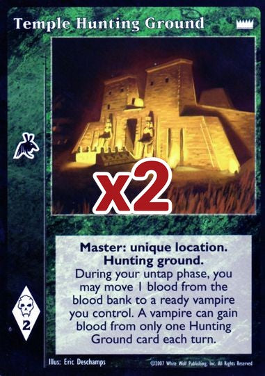 Temple Hunting Ground [LotN set] - VTES CCG