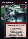 Torn Signpost [LotN set] - VTES CCG