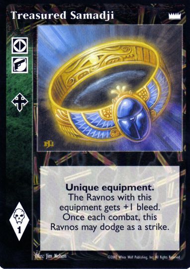 Treasured Samadji [LotN set] - VTES CCG