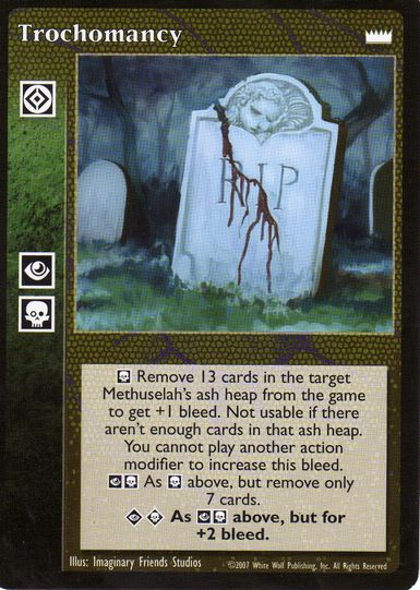 Trochomancy [LotN set] - VTES CCG