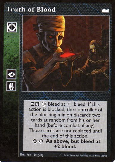 Truth of Blood [LotN set] - VTES CCG