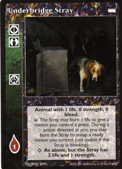 Underbridge Stray [LotN set] - VTES CCG