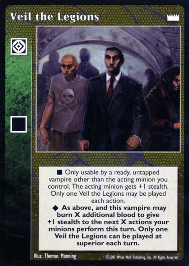 Veil the Legions [LotN set] - VTES CCG