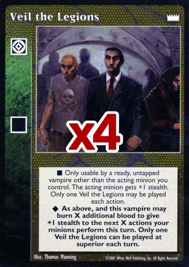 Veil the Legions [LotN set] - VTES CCG