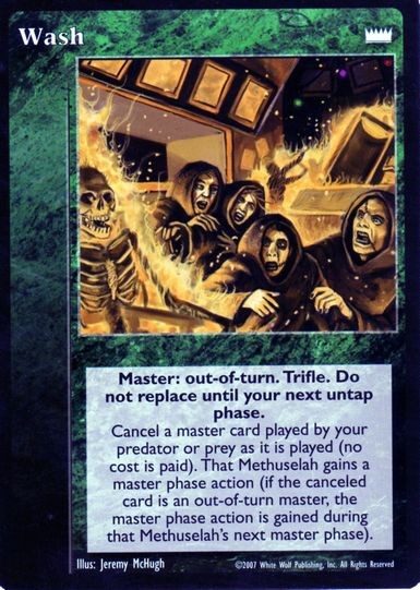 Wash [LotN set] - VTES CCG