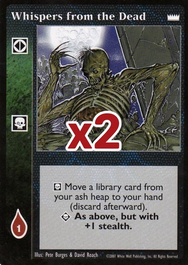 Whispers from the Dead [LotN set] - VTES CCG