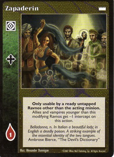 Zapaderin [LotN set] - VTES CCG