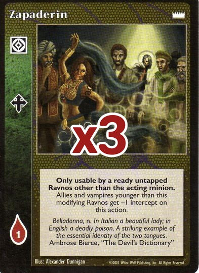 Zapaderin [LotN set] - VTES CCG