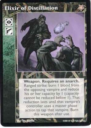 Elixir of Distillation [TR set] - VTES CCG