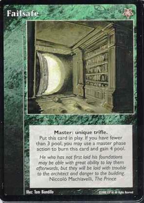 Failsafe [TR set] - VTES CCG