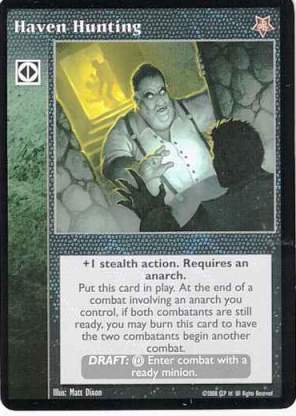 Haven Hunting [TR set] - VTES CCG
