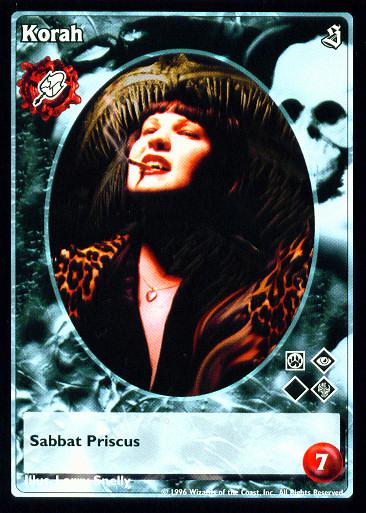 Korah [Sabbat set] - VTES CCG