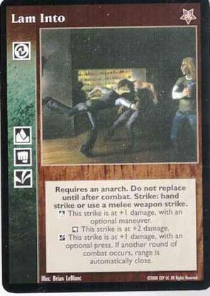 Lam Into [TR set] - VTES CCG